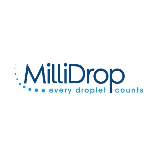 logo milidrop startup