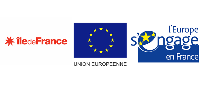 Logos _ Région Ile de France et Union Européenne