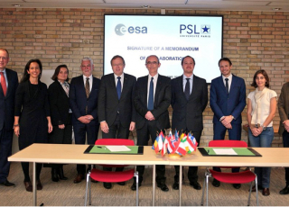 PSL et l'Agence Spatiale Européenne (ESA) crée l'ESA_lab@PSL