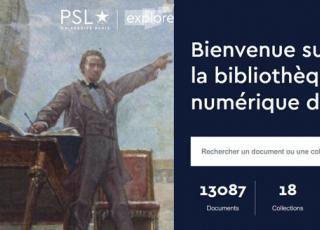 Bibliothèque Numérique patrimoniale de l'Université PSL