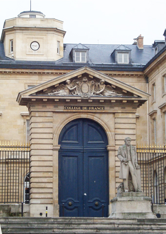 Entrée du Collège de France 