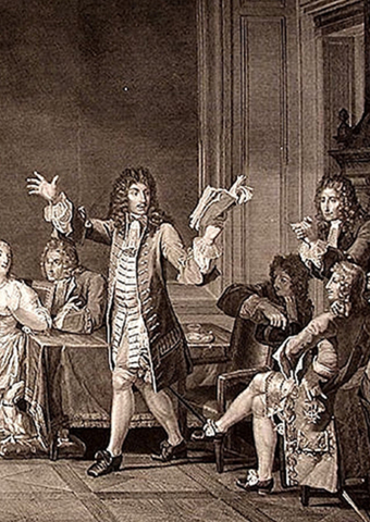Molière lisant le Tartuffe chez Ninon de l'Enclos 