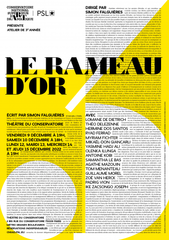 Invitation Le Rameau d'Or